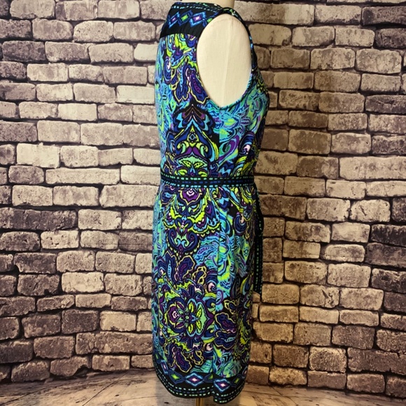 Premise Dress Faux Wrap Dress Size M - Picture 9 of 11